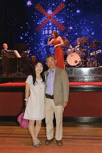 ムーランルージュで撮影